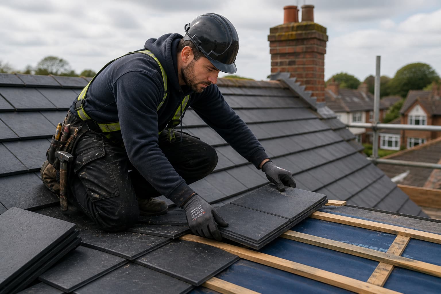 Roofer working on sloped roof tiles.jpg